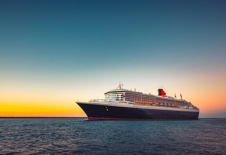 Cunard-Sunset