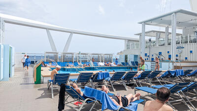 Solarium on Costa Toscana