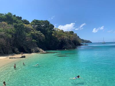 St Vincent beach
